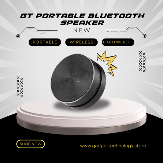 Gadget Tech Portable Bluetooth Speaker